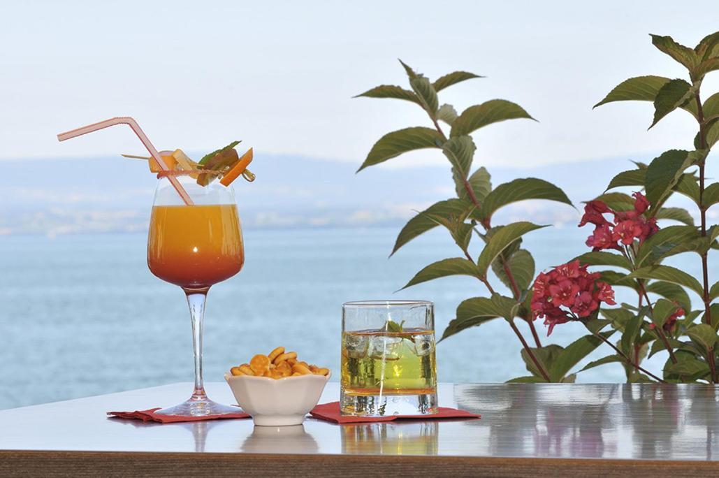 Hotel Restaurant Le Panorama Neuvecelle ภายนอก รูปภาพ