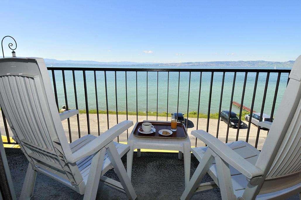 Hotel Restaurant Le Panorama Neuvecelle ภายนอก รูปภาพ