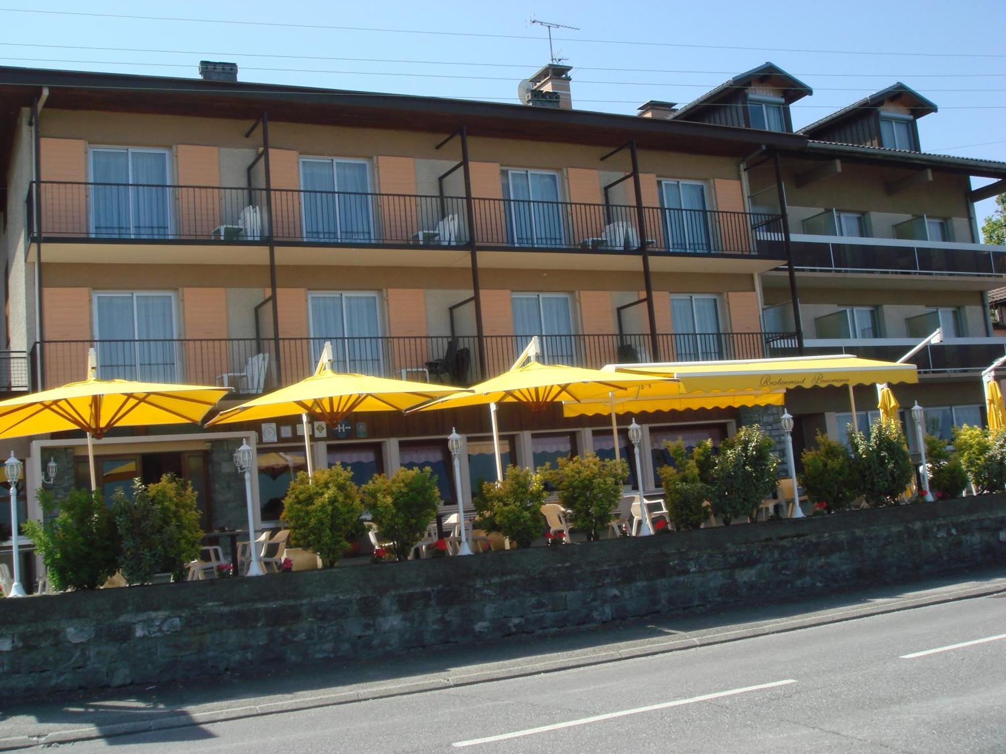 Hotel Restaurant Le Panorama Neuvecelle ภายนอก รูปภาพ