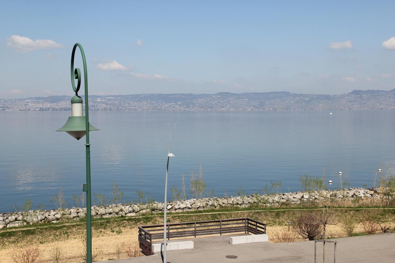 Hotel Restaurant Le Panorama Neuvecelle ภายนอก รูปภาพ